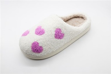 Pantofole piatte in cotone soffice